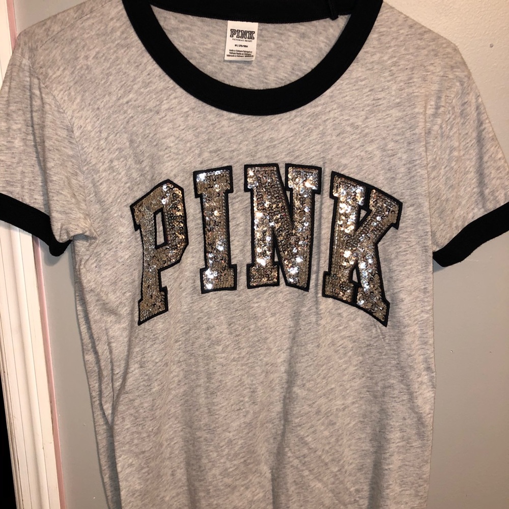 💖VS PINK GRAY TOP💖